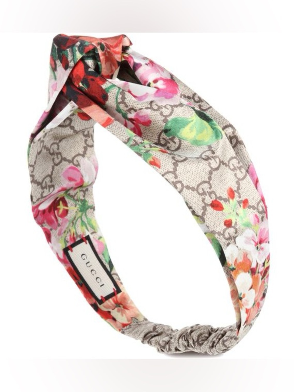 Gucci floral silk headband
